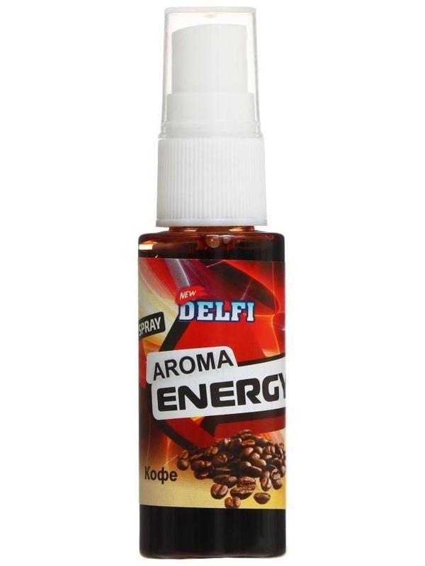 Ароматизатор DELFI AROMA ENERGY Spray, летний, кофе, 30 мл