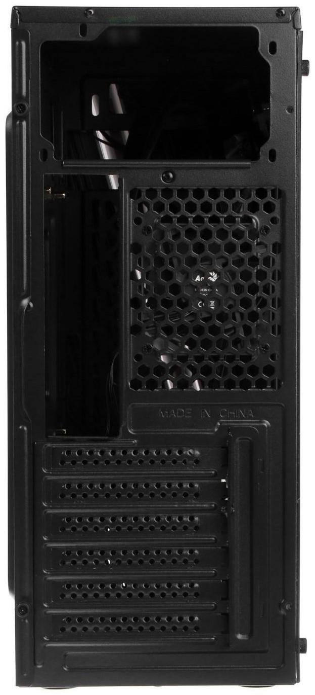 Корпус AEROCOOL Streak Supports GPU, без БП, ATX, 2хUSB 2.0, 1хUSB 3.0, чёрный