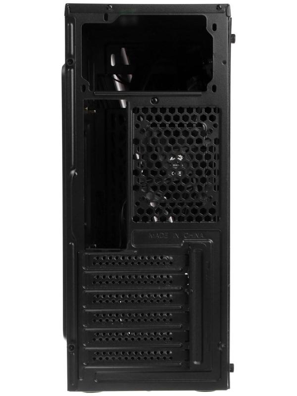 Корпус AEROCOOL Streak Supports GPU, без БП, ATX, 2хUSB 2.0, 1хUSB 3.0, чёрный