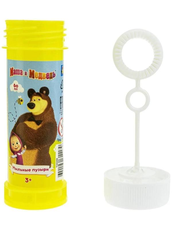 Мыльные пузыри «Маша и Медведь», 60 мл
