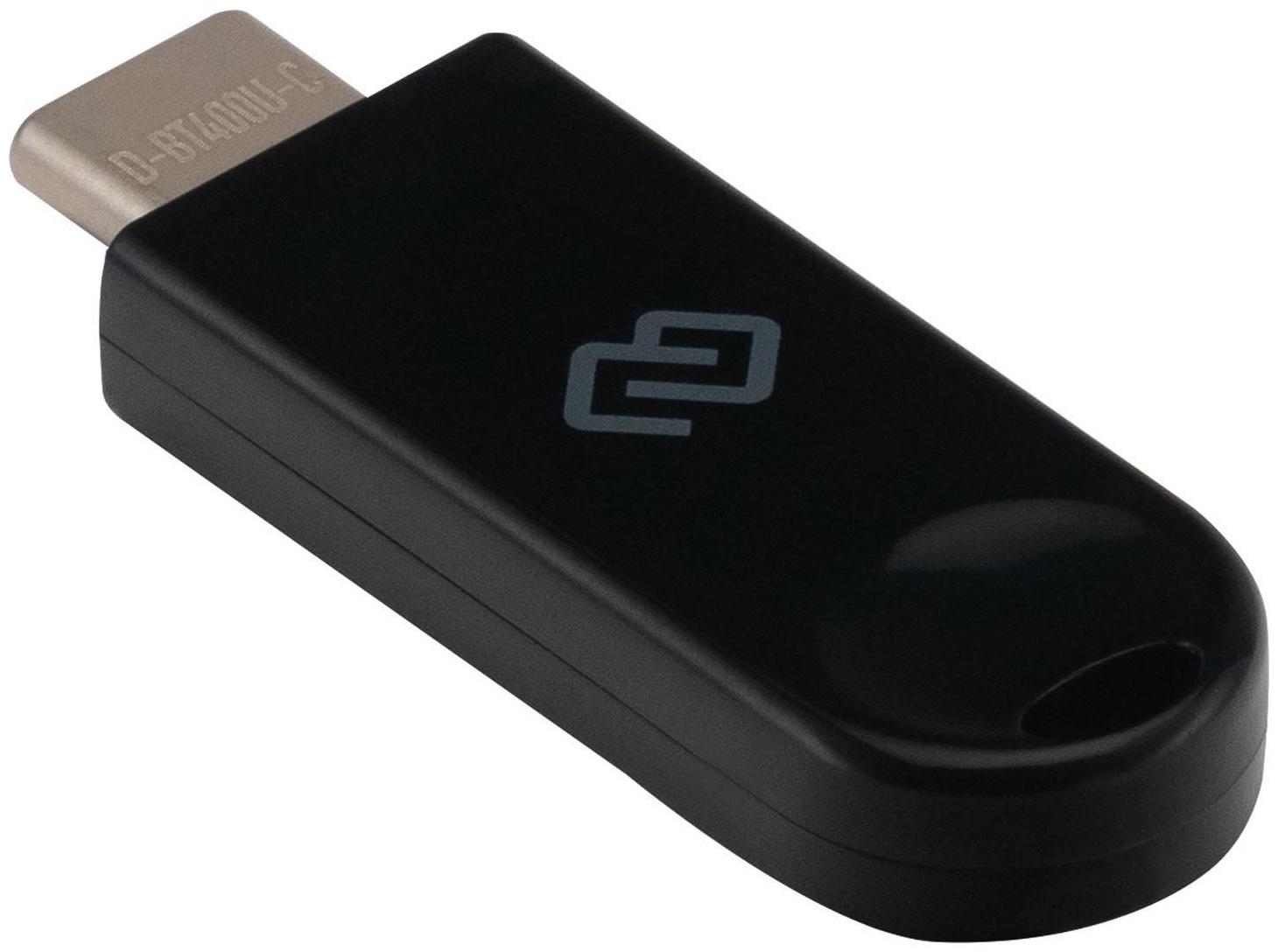 Bluetooth-адаптер Digma D-BT400U-C, вер. 4.0, USB, чёрный