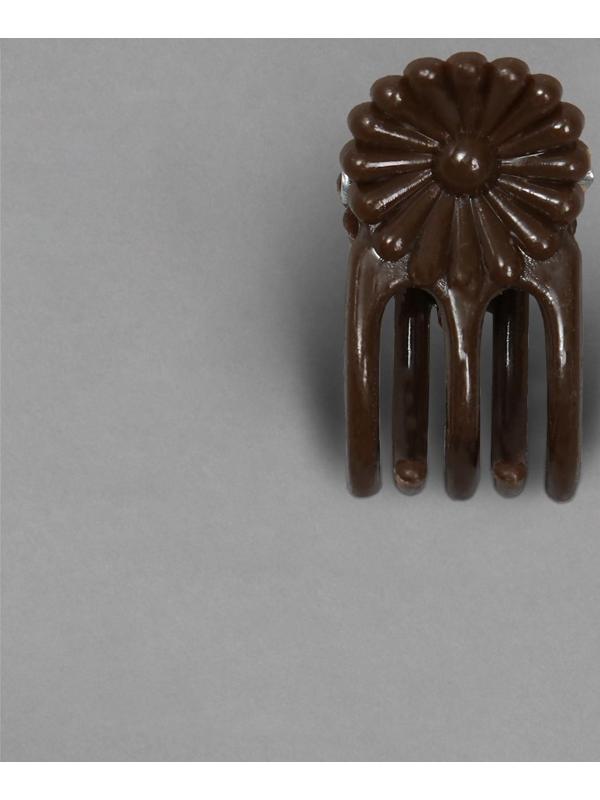 Клипса для растений «Цветы», набор 10 шт., коричневая