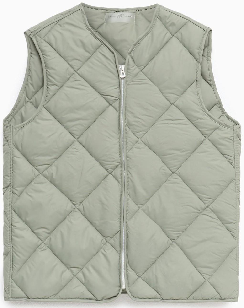 Жилет женский стеганый MIST размер 44, зелёный