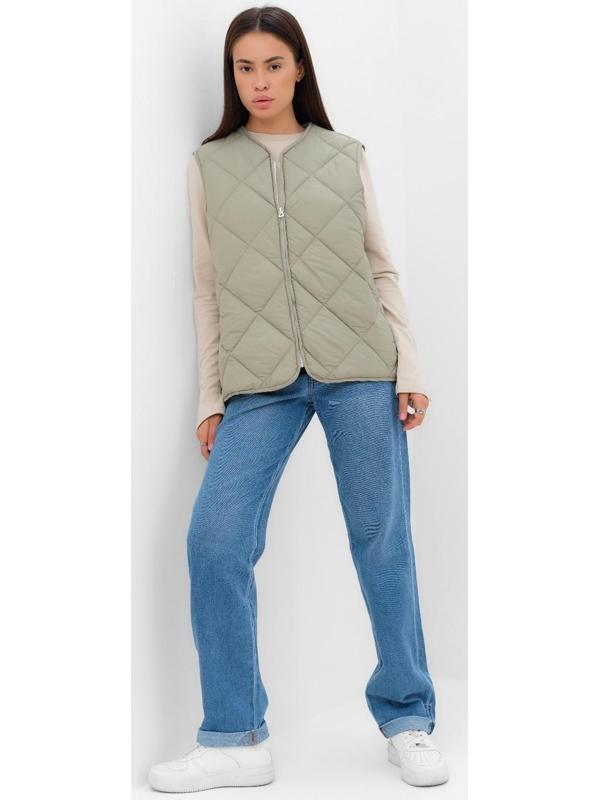 Жилет женский стеганый MIST размер 44, зелёный