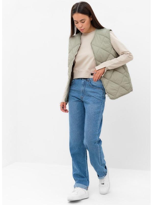 Жилет женский стеганый MIST размер 44, зелёный