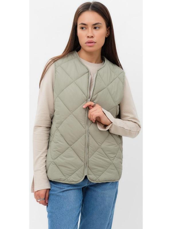 Жилет женский стеганый MIST размер 44, зелёный