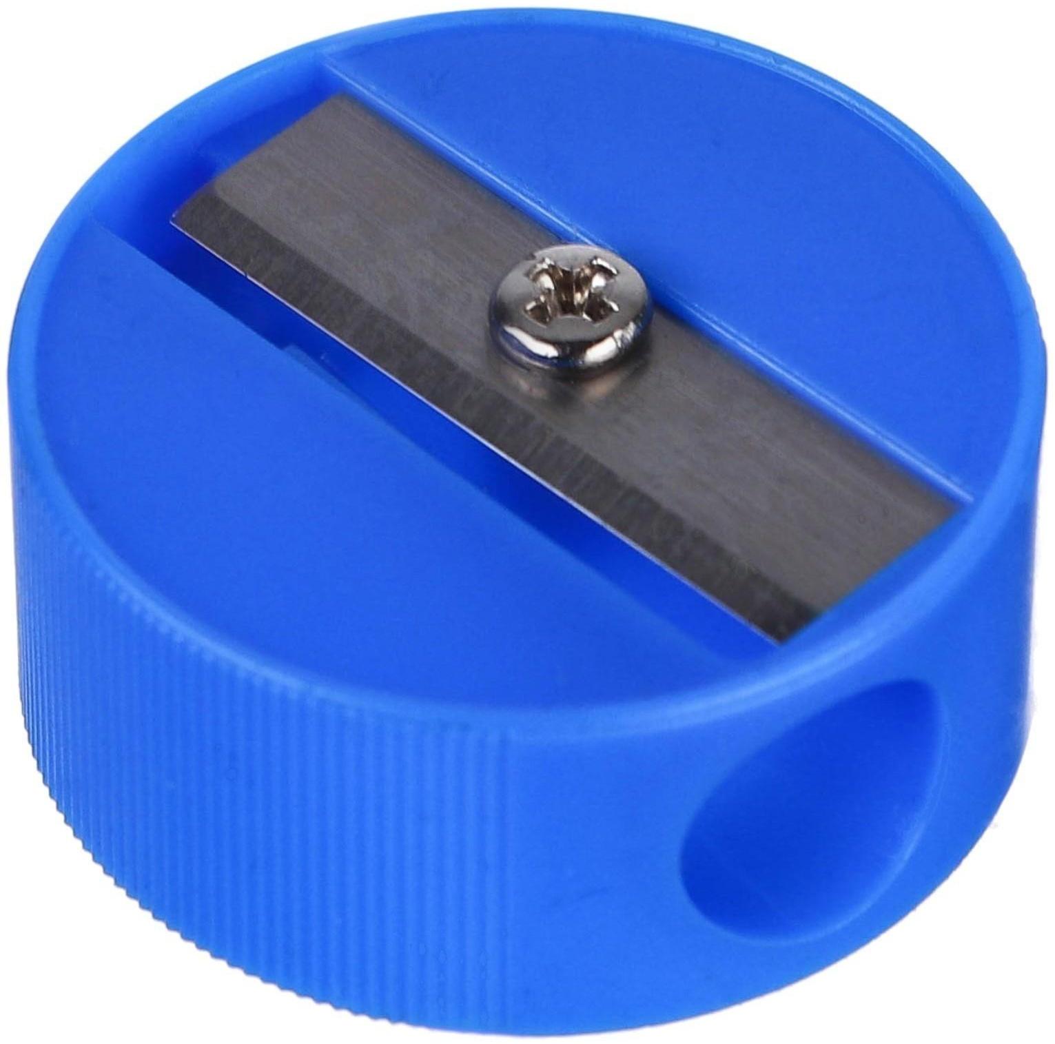 Точилка пластиковая «Круглая», МИКС, Холодное сердце