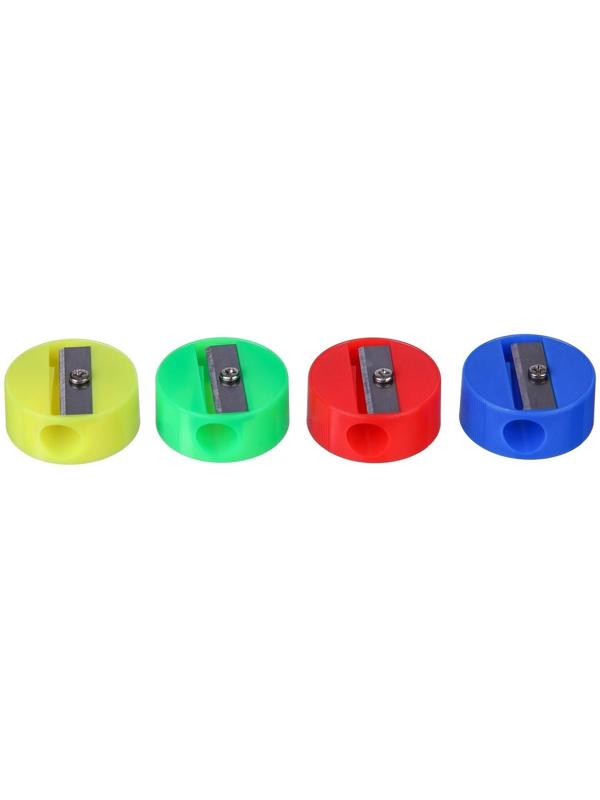 Точилка пластиковая «Круглая», МИКС, Холодное сердце