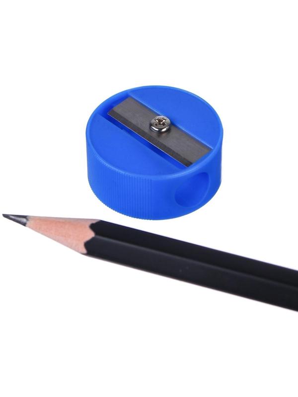 Точилка пластиковая «Круглая», МИКС, Холодное сердце