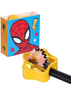 Точилка пластиковая с обечайкой, Человек-паук