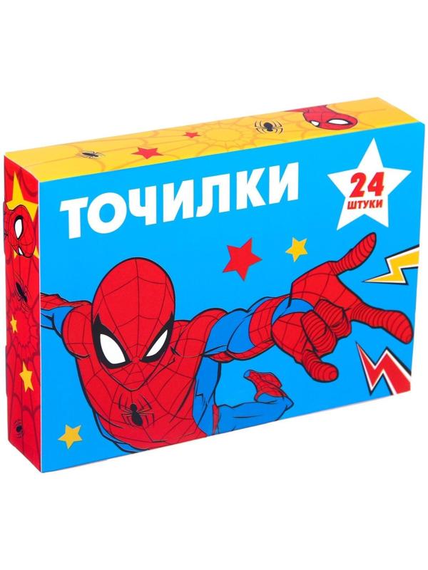 Точилка пластиковая с обечайкой, Человек-паук