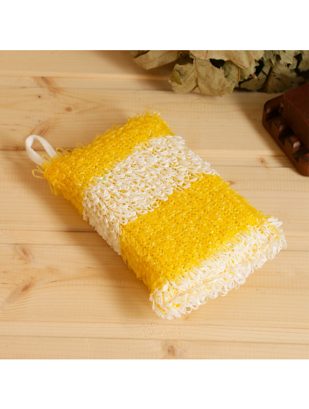 Мочалка вязаная 