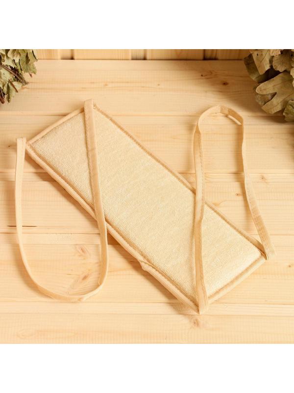 Мочалка банная с ручками 