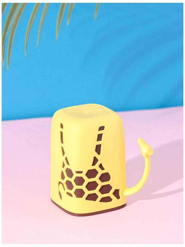 Кружка пластиковая Доляна «Жираф», 300 мл, цвет жёлтый