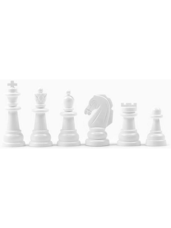 Настольная игра 2 в 1: шахматы, шашки (король h-3.5 см, d-1.3 см)