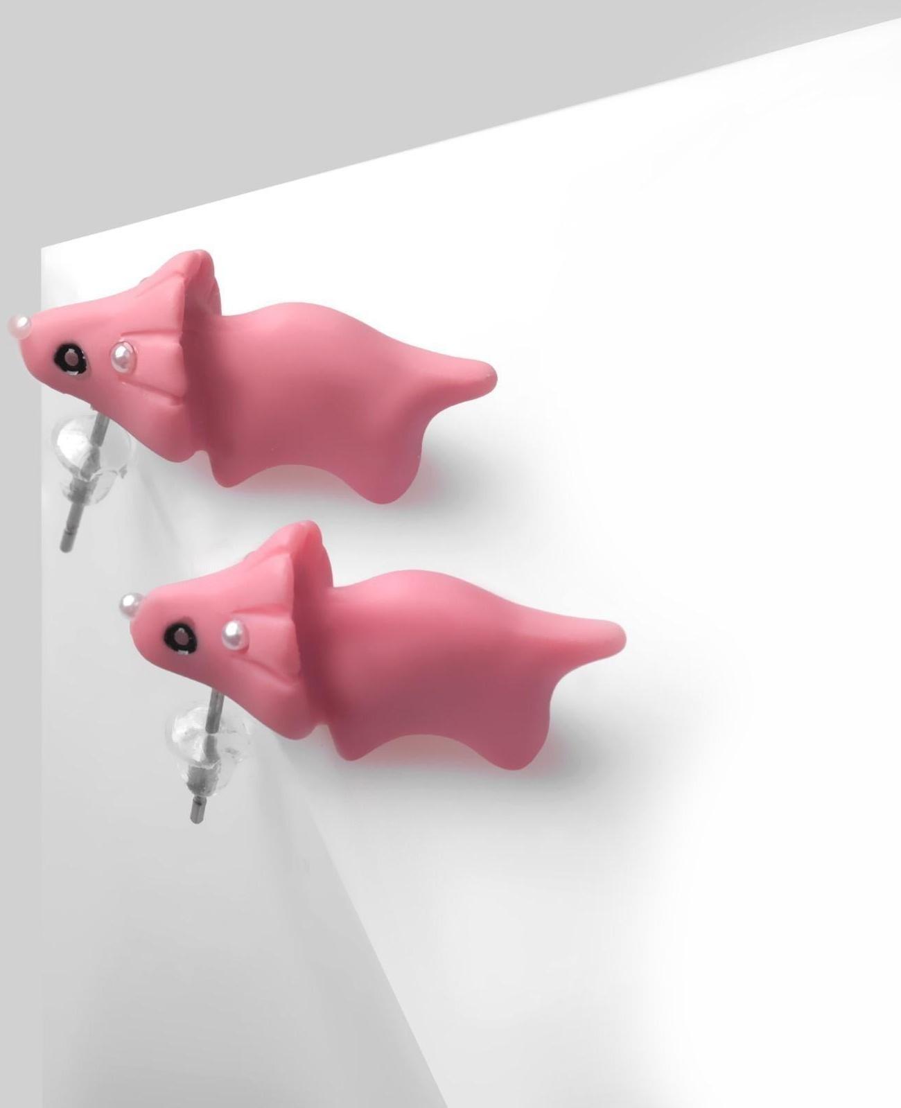 Серьги из полимерной глины 