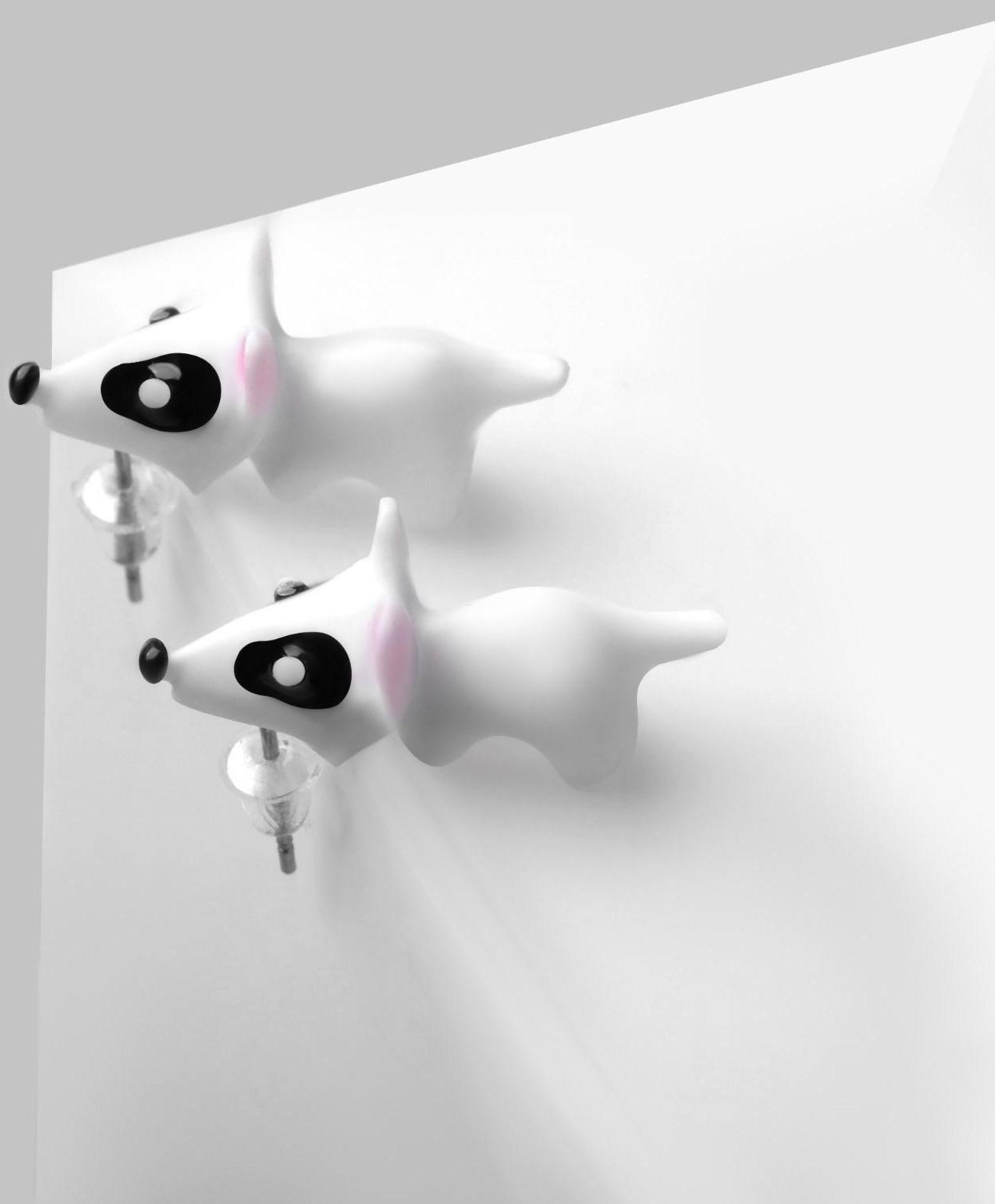 Серьги из полимерной глины 