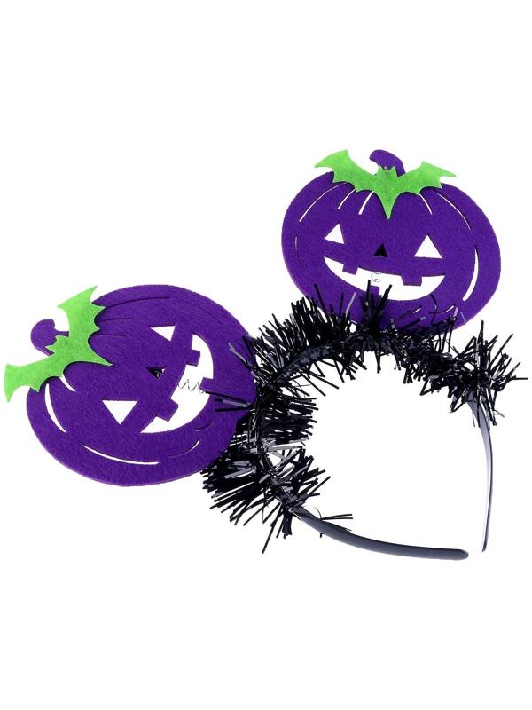 Карнавальный ободок «Тыквы», цвета МИКС