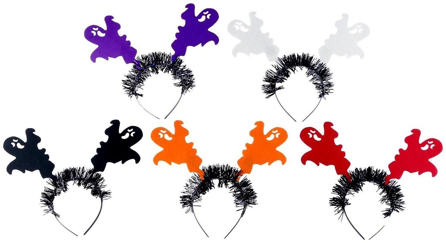 Карнавальный ободок «Приведение», цвета МИКС