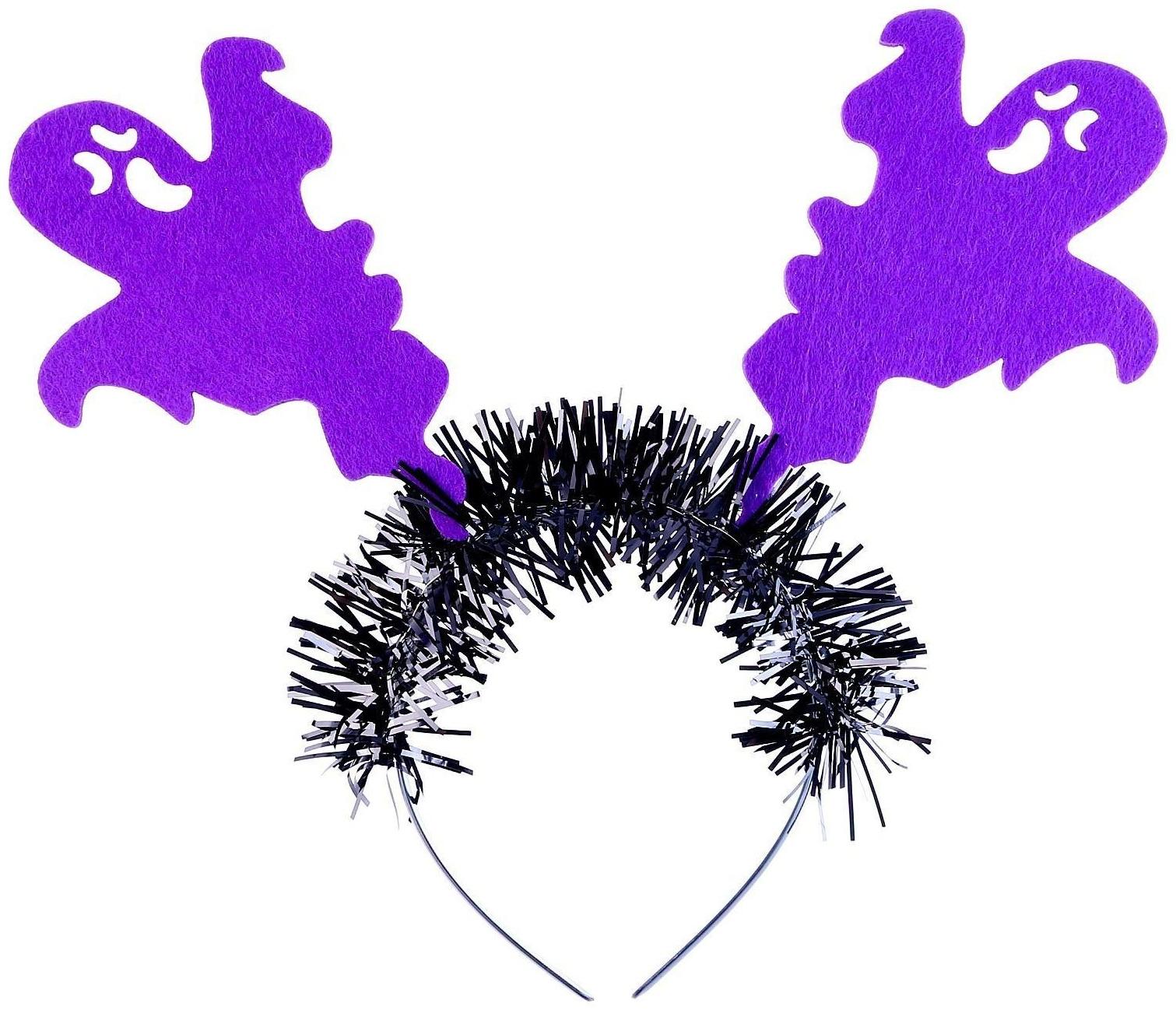 Карнавальный ободок «Приведение», цвета МИКС