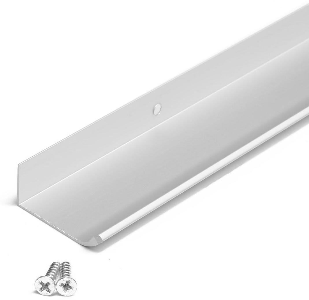 Ручка торцевая CAPPIO, L=400 мм, м/о 256 мм, цвет матовый хром