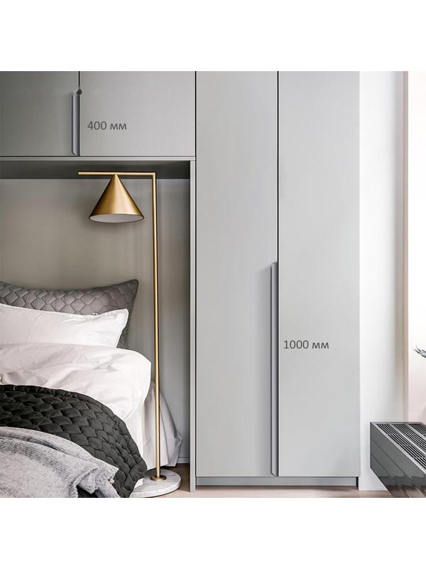 Ручка торцевая CAPPIO, L=1000 мм, м/о 960 мм, цвет матовый хром