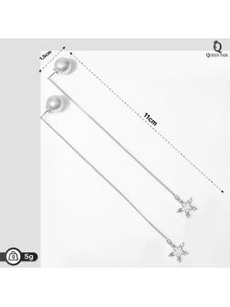 Серьги с жемчугом 