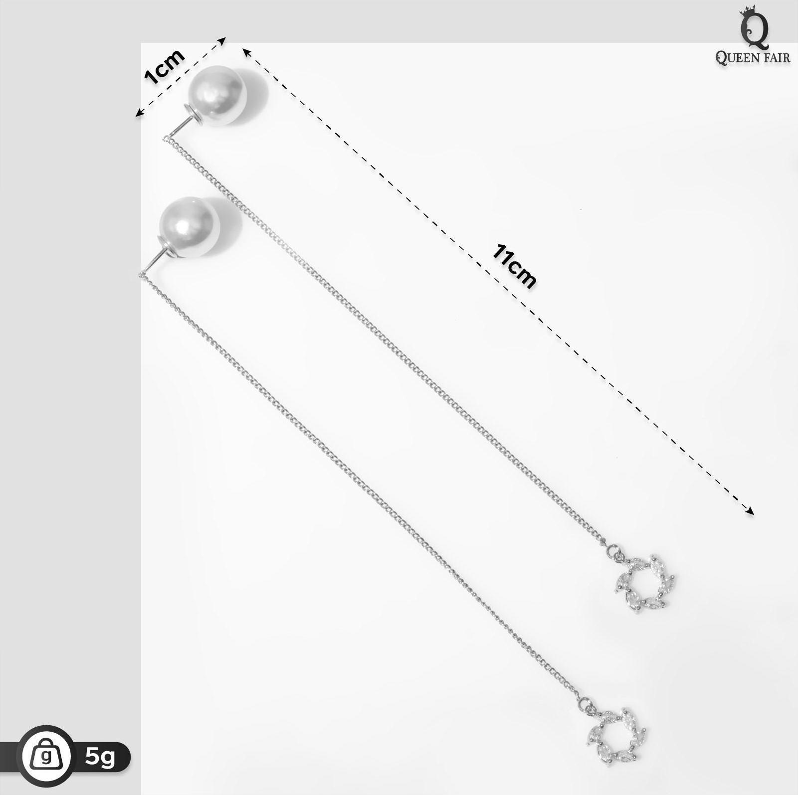 Серьги с жемчугом 