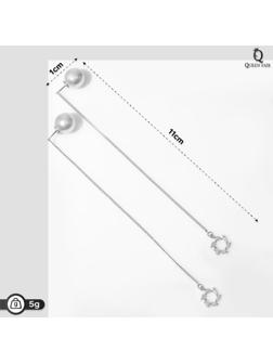 Серьги с жемчугом 