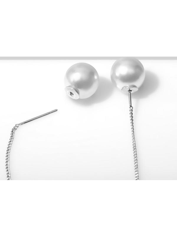 Серьги с жемчугом 