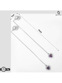 Серьги с жемчугом 