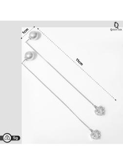 Серьги с жемчугом 