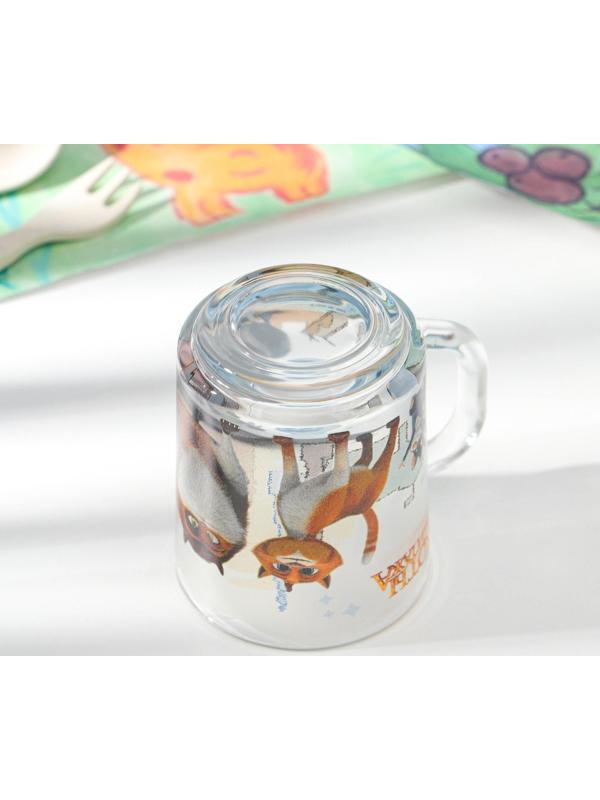 Кружка детская«Коты Эрмитажа», 230 мл, стекло, в подарочной упаковке