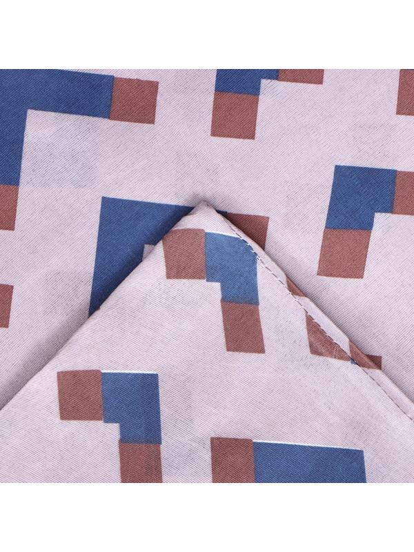 Постельное бельё 1,5 сп Экономь и Я «Абстракция», 143х215см, 145х214см, 50х70см-1шт, 60г/м2, микрофибра