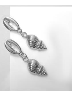 Серьги металл 