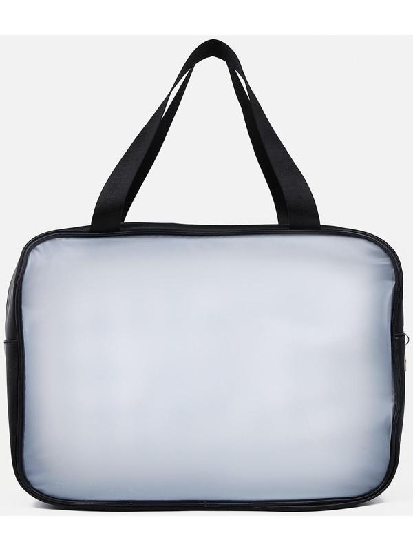 Косметичка на молнии, цвет чёрный