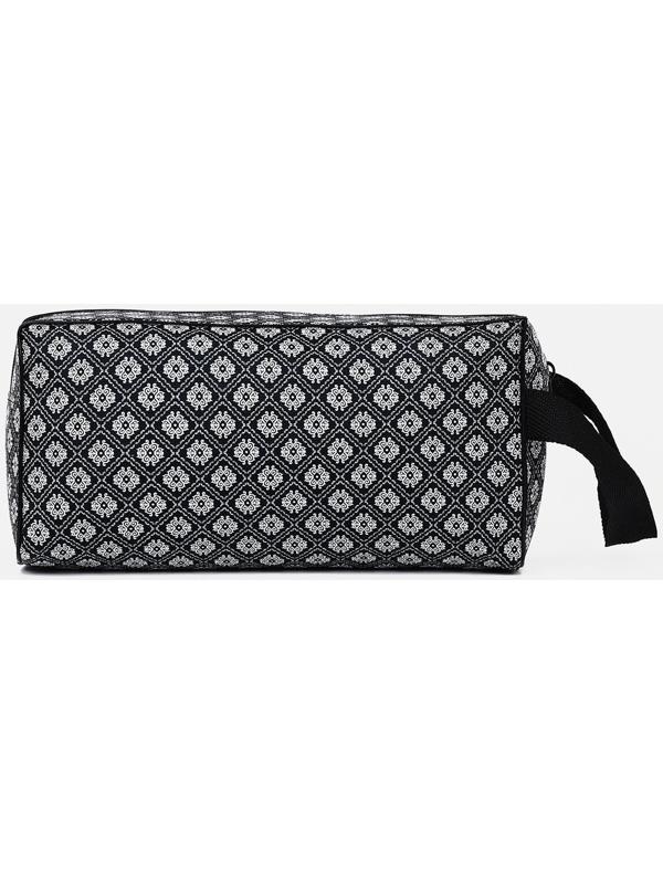 Косметичка на молнии, цвет чёрный
