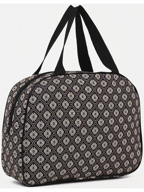 Косметичка на молнии, цвет коричневый