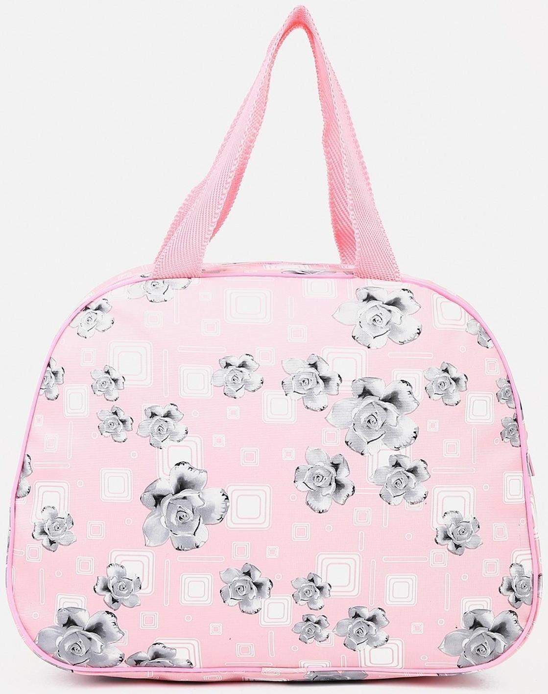 Косметичка на молнии, цвет розовый