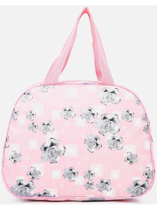 Косметичка на молнии, цвет розовый