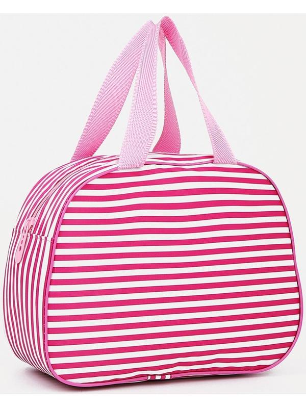 Косметичка на молнии, цвет розовый