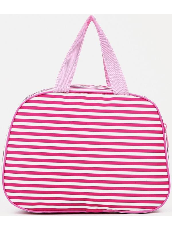 Косметичка на молнии, цвет розовый