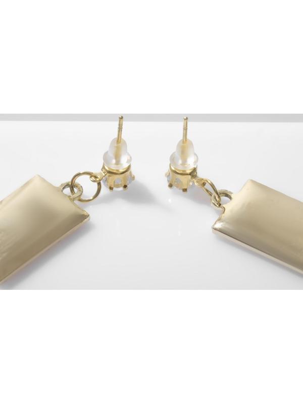 Серьги эмаль 