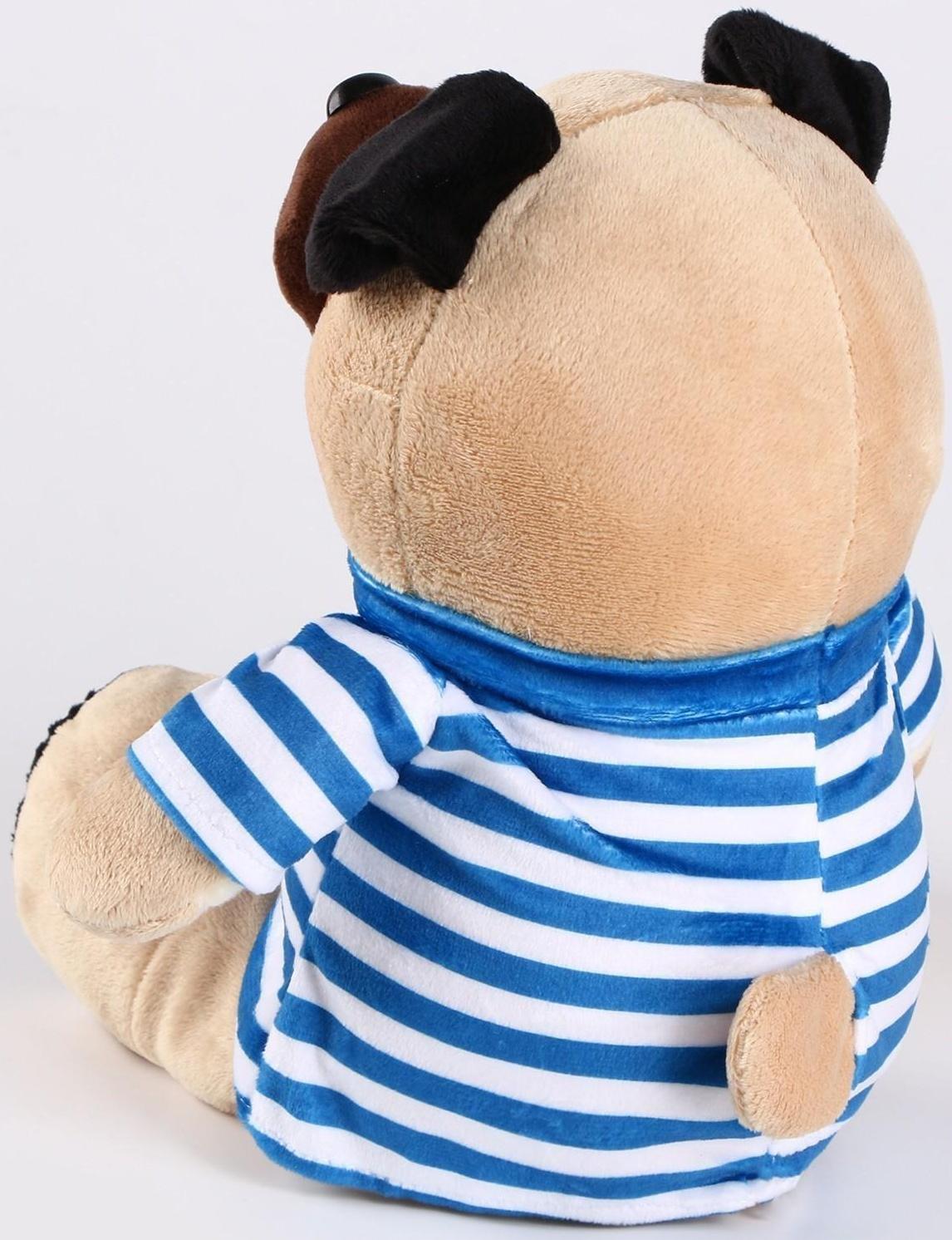 Мягкая игрушка «Боня», в тельняшке