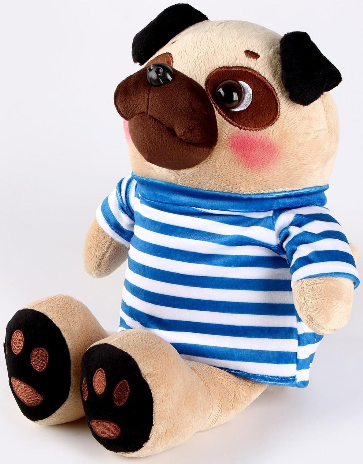 Мягкая игрушка «Боня», в тельняшке