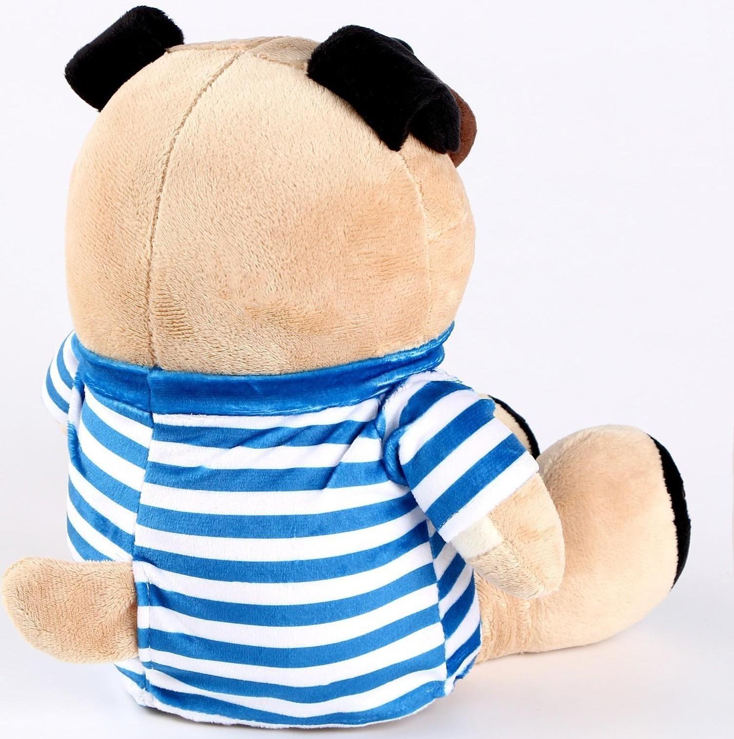 Мягкая игрушка «Боня», в тельняшке