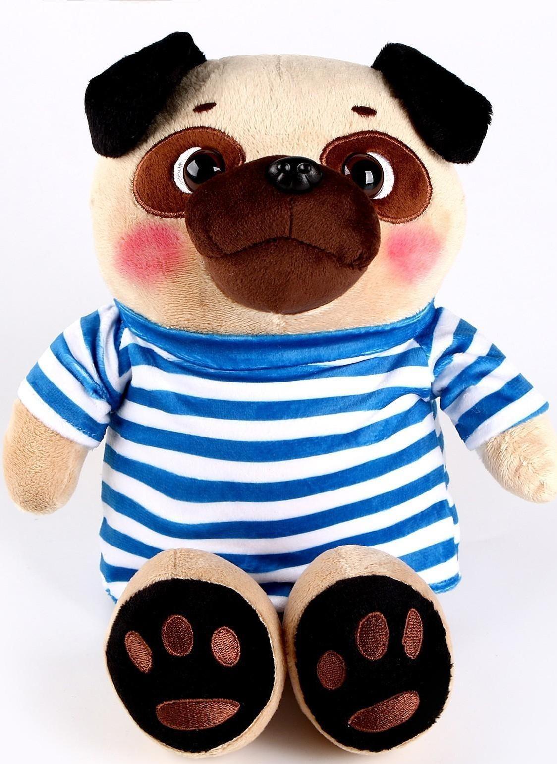 Мягкая игрушка «Боня», в тельняшке