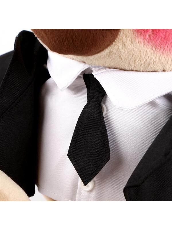 Мягкая игрушка «Боня», в чёрном костюме