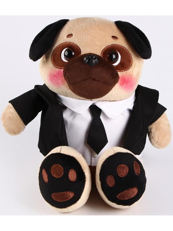 Мягкая игрушка «Боня», в чёрном костюме