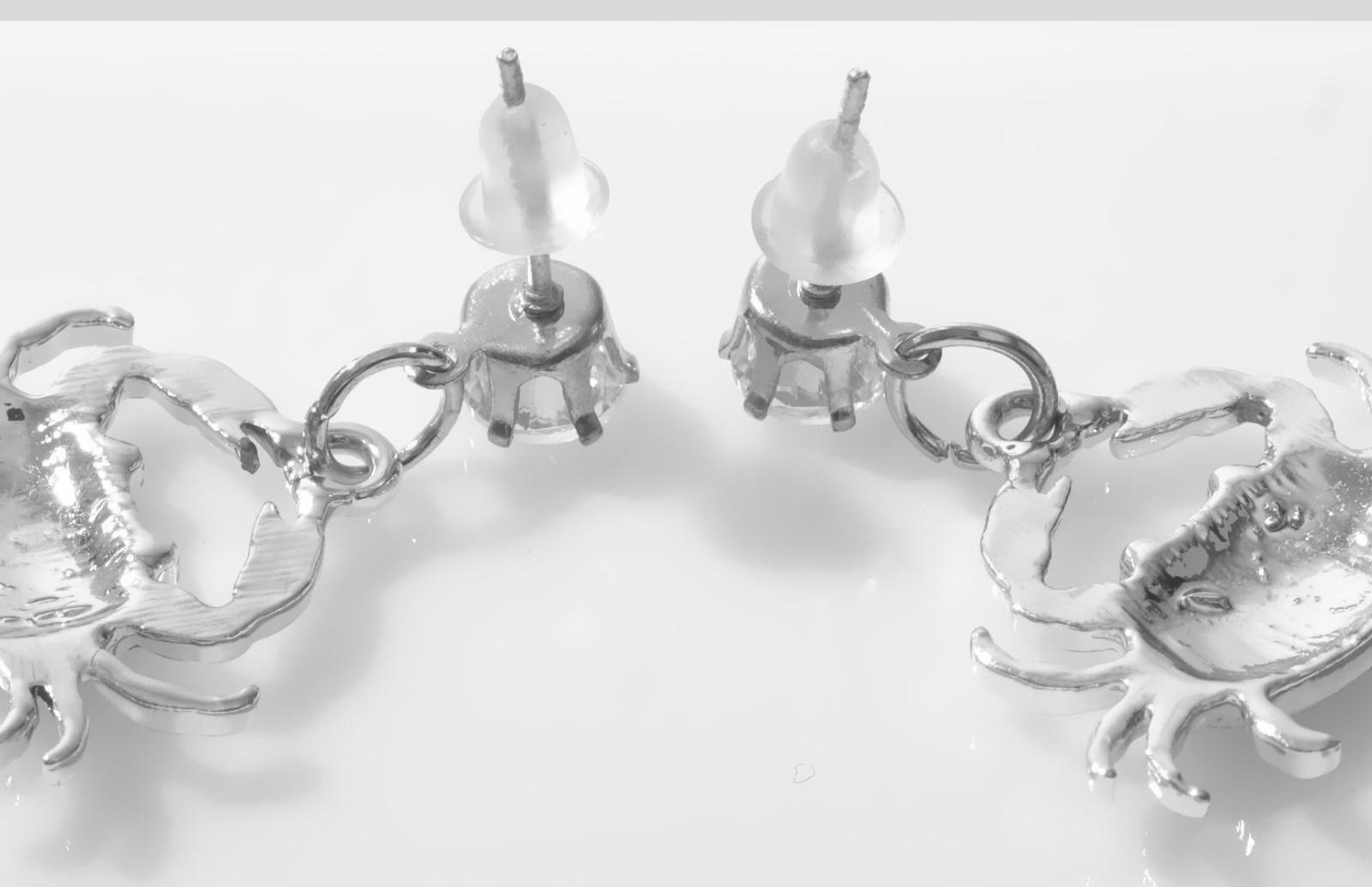 Серьги эмаль 